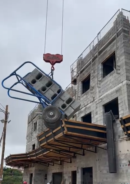 Carrinho para Mini Grua (alternativa)